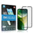 MOCOLO HD 9H Full Screen Coverage Silk Print Tempered Glass Full Glue Protector for iPhone 13 Pro Max / 14 Plus - Black - 7