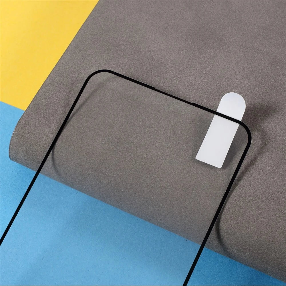 Full Glue Silk Printing Tempered Glass Anti-Burst Full Screen Coverage Protector for Oppo Reno6 5G - 4