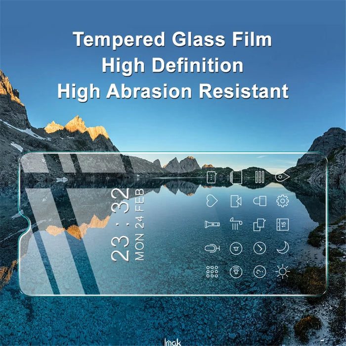 IMAK H Series for Wiko Y62 Shatter Proof Clear Transparency Tempered Glass Screen Protector - 3