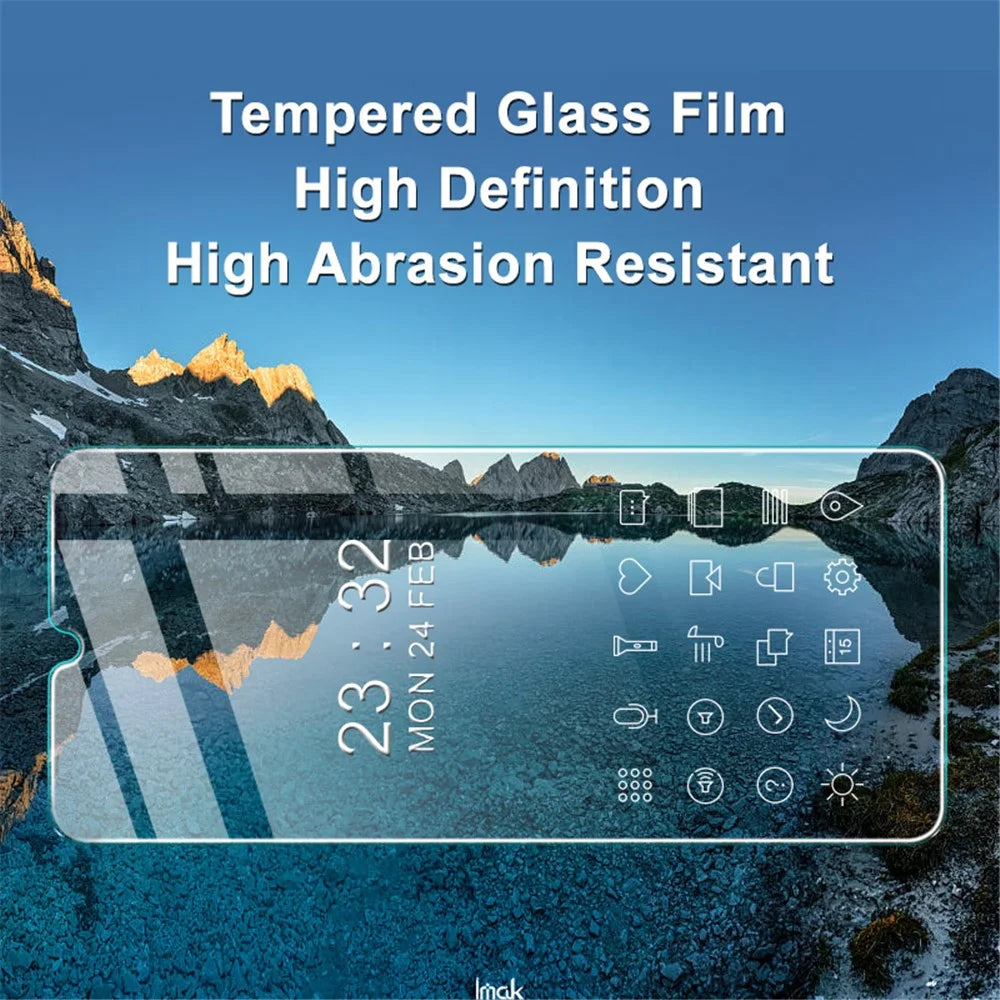 IMAK H Series for Wiko Power U10 Anti-explosion Anti-Fingerprint High Transparency Tempered Glass Protective Film - 3