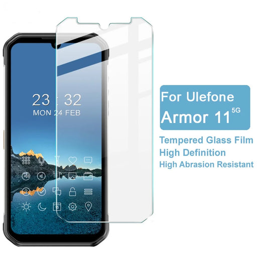 IMAK H Series Wear-Resistant Shatter-Proof Tempered Glass High Definition Screen Protector Film for Ulefone Armor 11 5G - 2