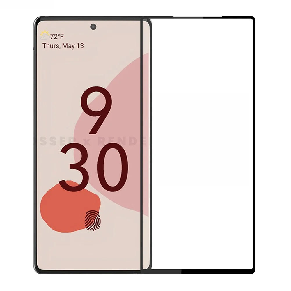 PINWUYO for Google Pixel 6 Full Coverage Full Glue Screen Protector Anti-Explosion Anti-fingerprint Clear Tempered Glass Film - 1