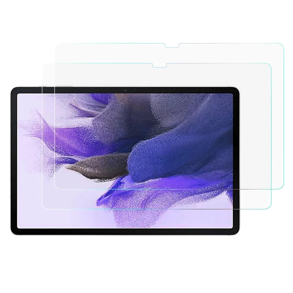 2pcs 2.5D Arc Edge Tempered Glass Film Anti-explosion Screen Protector Shield for Samsung Galaxy Tab S9+ / S8+ / S7 FE - 1
