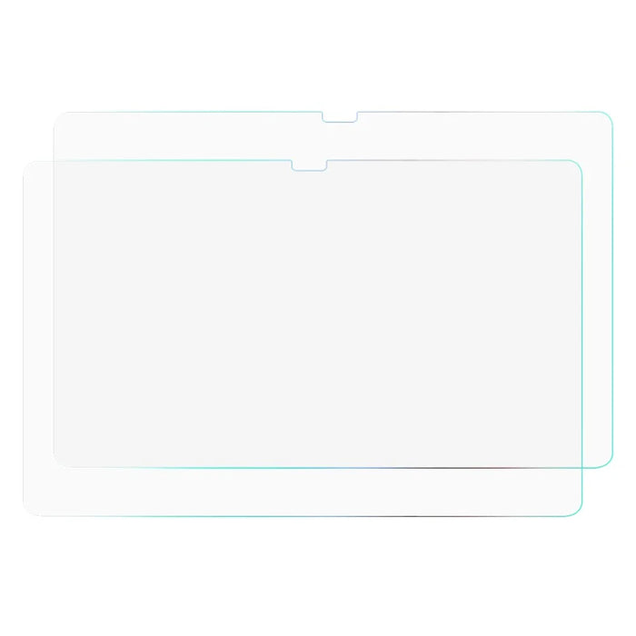 2pcs Straight Edge Explosion-proof Tempered Glass Screen Protector Film Guard for Samsung Galaxy Tab S9+ / S8+ / S7 FE - 2