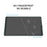 HAT PRINCE Full Screen Coverage 0.33mm 9H 2.5D Tempered Glass Full Glue Screen Protector Film for Samsung Galaxy Tab A7 Lite 8.7-inch SM-T220 (Wi-Fi)/SM-T225 - 2