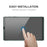 HAT PRINCE 2Pcs/Pack Full Glue 0.33mm 9H 2.5D Tempered Glass Full Screen Coverage Protector Film for Samsung Galaxy Tab A7 Lite 8.7-inch SM-T220 (Wi-Fi)/SM-T225 - 5