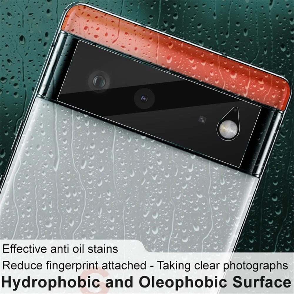 2Pcs/Pack IMAK High Definition Camera Lens Tempered Glass Film Protector for Google Pixel 6 - 7