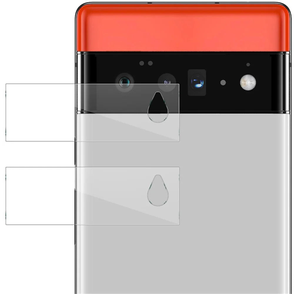 2Pcs/Pack IMAK High Definition Anti-scratch Camera Lens Tempered Glass Protective Film for Google Pixel 6 Pro - 1