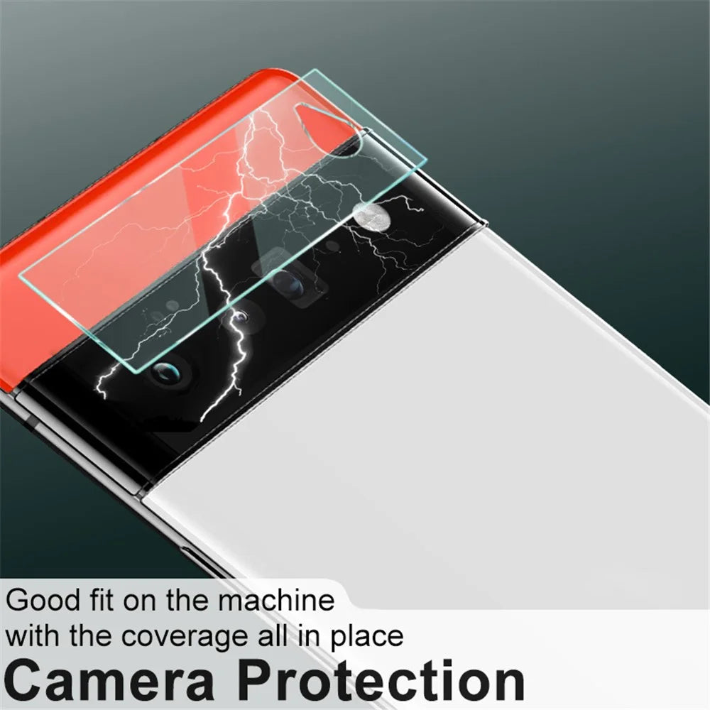 2Pcs/Pack IMAK High Definition Anti-scratch Camera Lens Tempered Glass Protective Film for Google Pixel 6 Pro - 7
