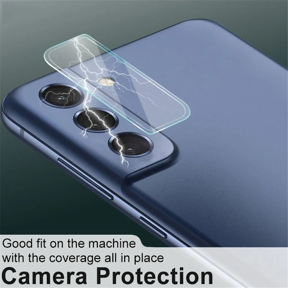 2Pcs/Pack IMAK Ultra Clear Camera Lens Protective Tempered Glass Film Cover for Samsung Galaxy S21 FE 5G - 3