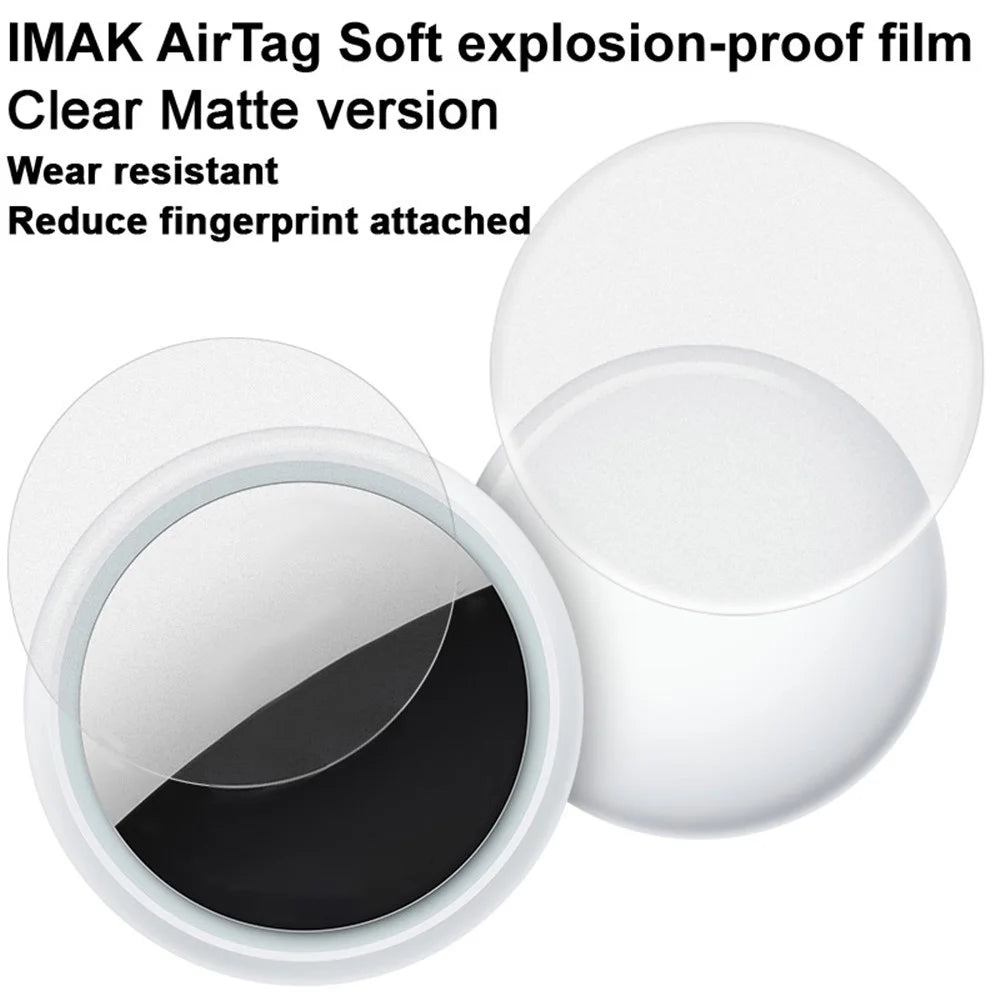 IMAK Ultra Clear TPU Hydrogel Film III HD Front and Back Soft Film for AirTag - 4