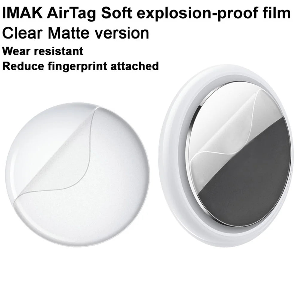 IMAK Ultra Clear TPU Hydrogel Film III HD Front and Back Soft Film for AirTag - 5