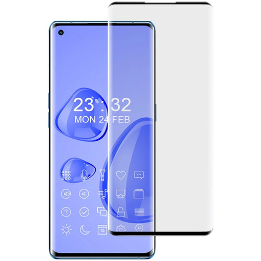 IMAK 3D Curved Full Screen HD Tempered Glass Screen Protector for Oppo Reno6 Pro+ 5G/Pro 5G (Snapdragon) - 1