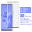 IMAK Anti-scratch 3D Curved Tempered Glass Screen Protector Full Covering Film for Honor 50 - 2