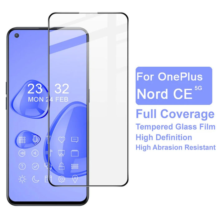 IMAK Pro+ Explosion-proof HD Full Size Tempered Glass Screen Protector Film for OnePlus Nord CE 5G - 2