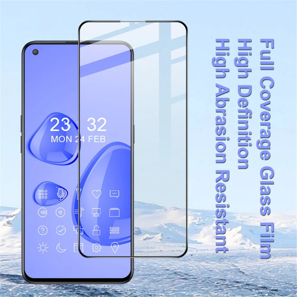 IMAK Pro+ Explosion-proof HD Full Size Tempered Glass Screen Protector Film for OnePlus Nord CE 5G - 4