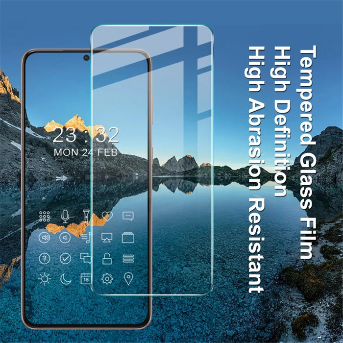 IMAK H Series Shatter-Proof Tempered Glass Screen Protector HD Membrane for Samsung Galaxy S21 FE 5G - 4