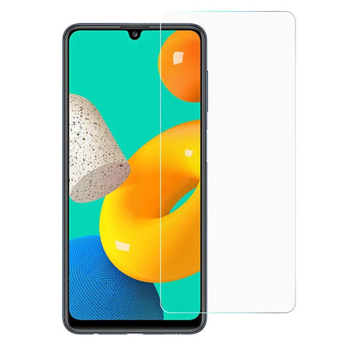 For Samsung Galaxy M32 (Global Version) Tempered Glass Protective Film 9H Hardness Anti-Scratch Anti-Explosion Ultra-Thin 0.3mm Clear Screen Protector - 1