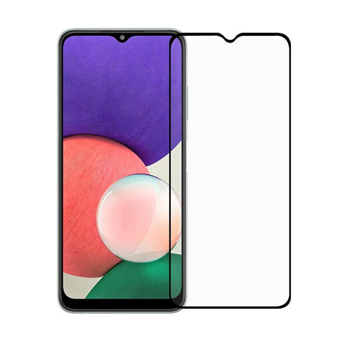 Ultra Clear Anti-Explosion Tempered Glass Film Black Edges Full Glue Full Covering Screen Protector for Samsung Galaxy A22 5G (EU Version) - 1