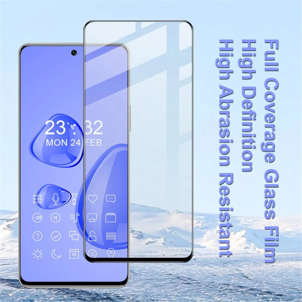 IMAK Pro+ Series  for Honor 50 SE 5G Case Friendly Full Glue Film 9H Hardness Anti-Scratch Tempered Glass Screen Protector - 4