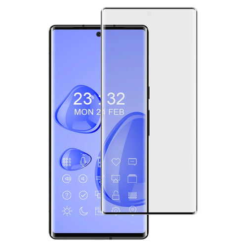 IMAK for Google Pixel 6 Pro 3D Curved Edge Full Covering Clear Screen Protector Tempered Glass Anti-Scratch Side Glue Film - 1