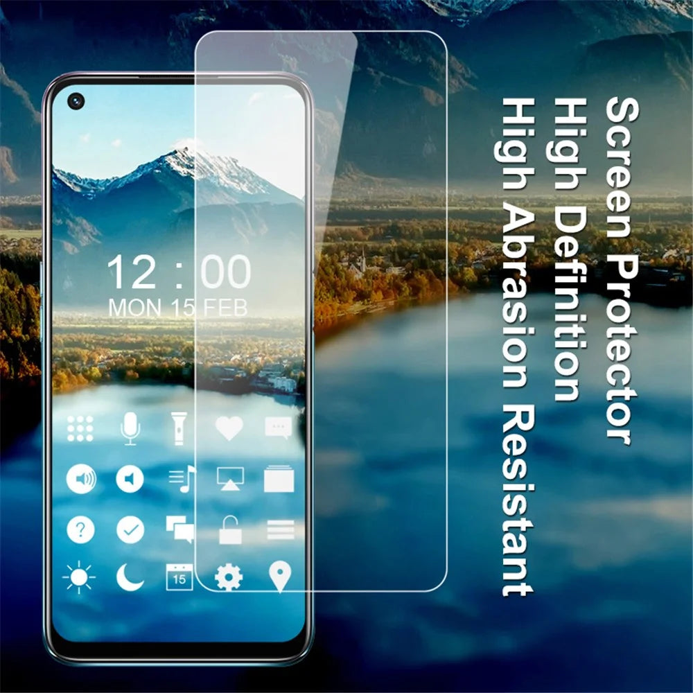 IMAK ARM Series Anti-Explosion Wear Resistant Flexible TPU Screen Film (Not Complete Covering) for Oppo A54 4G / A74 5G - 4