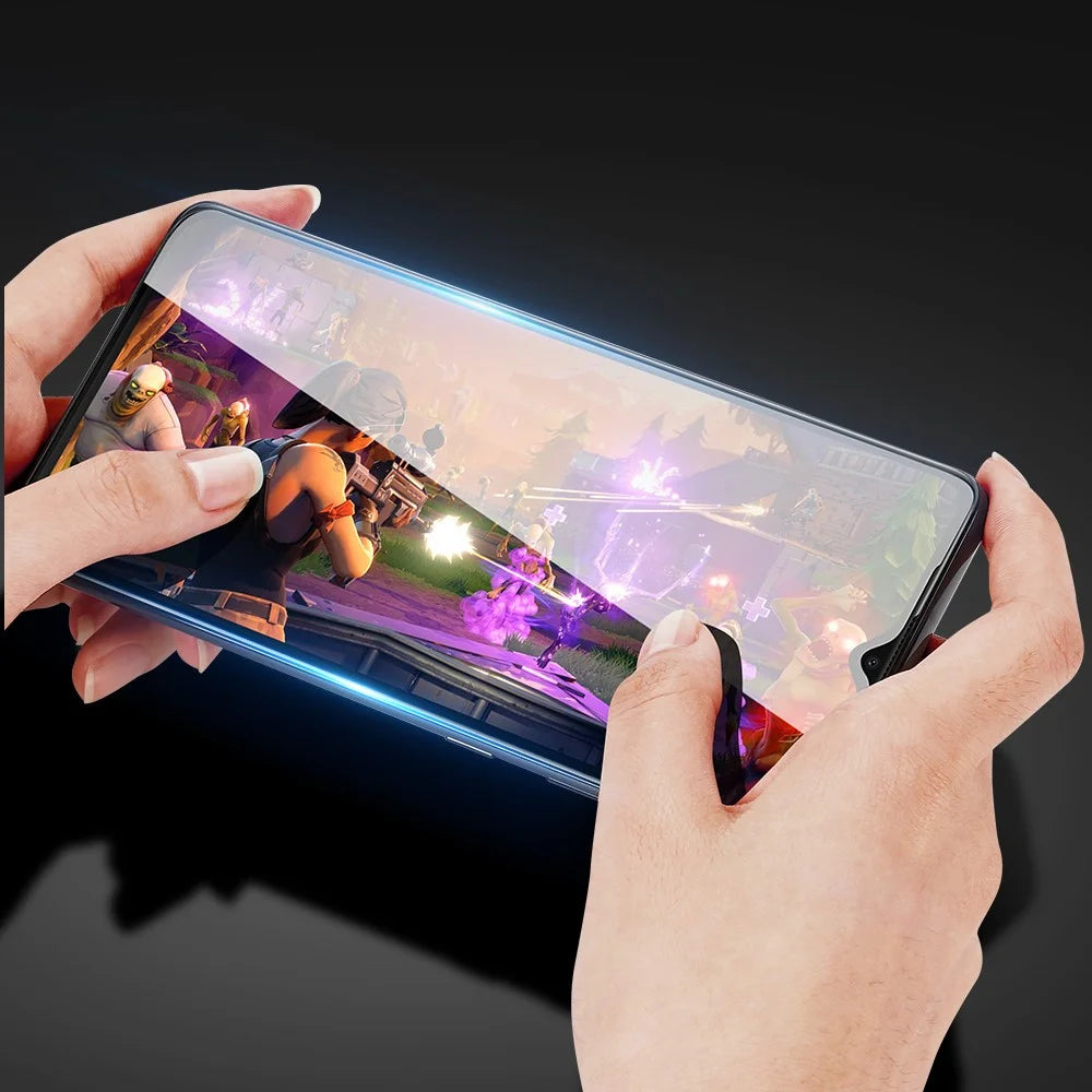 DUX DUCIS For Samsung Galaxy A02s / A03s (166.5mm) Full Screen Protector 2.5D Flat Screen Medium Alumina Glass HD Clear Film - 3