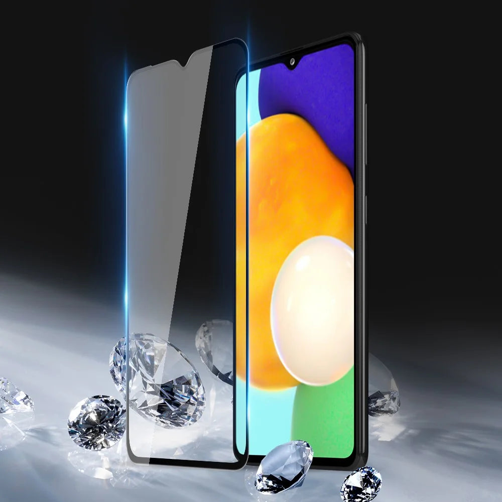 DUX DUCIS For Samsung Galaxy A02s / A03s (166.5mm) Full Screen Protector 2.5D Flat Screen Medium Alumina Glass HD Clear Film - 4