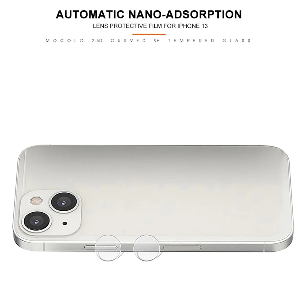MOCOLO Ultra Clear Tempered Glass Anti-Scratch Camera Lens Protector Film for iPhone 13 mini 5.4 inch - 2