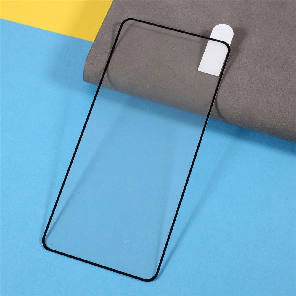 Full Glue Full Screen Coverage Silk Printing Tempered Glass Screen Protector for Google Pixel 4a 5G - 3