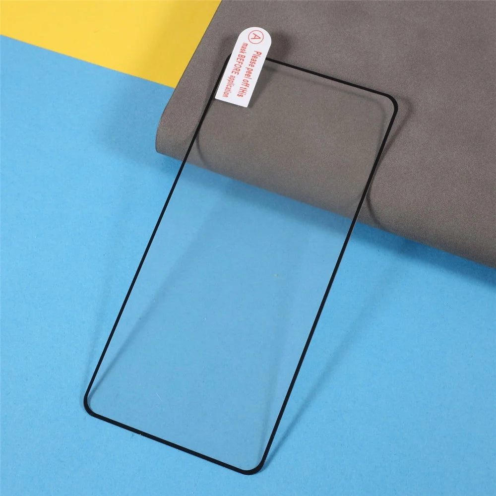 Full Glue Full Screen Coverage Silk Printing Tempered Glass Screen Protector for Google Pixel 4a 5G - 6