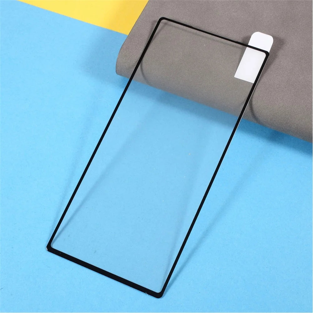 Silk Printing Full Glue Full Screen Coverage Tempered Glass Screen Protector for Google Pixel 6 - 3