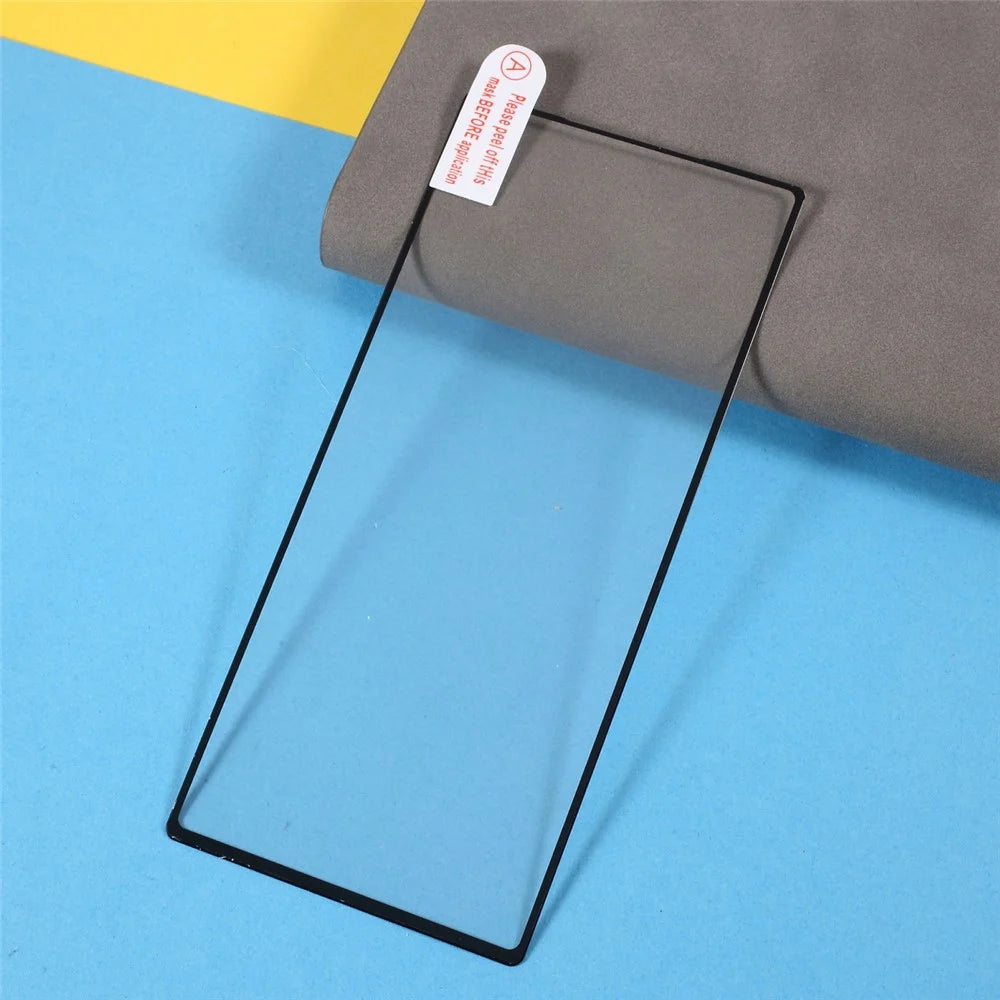 Silk Printing Full Glue Full Screen Coverage Tempered Glass Screen Protector for Google Pixel 6 - 6