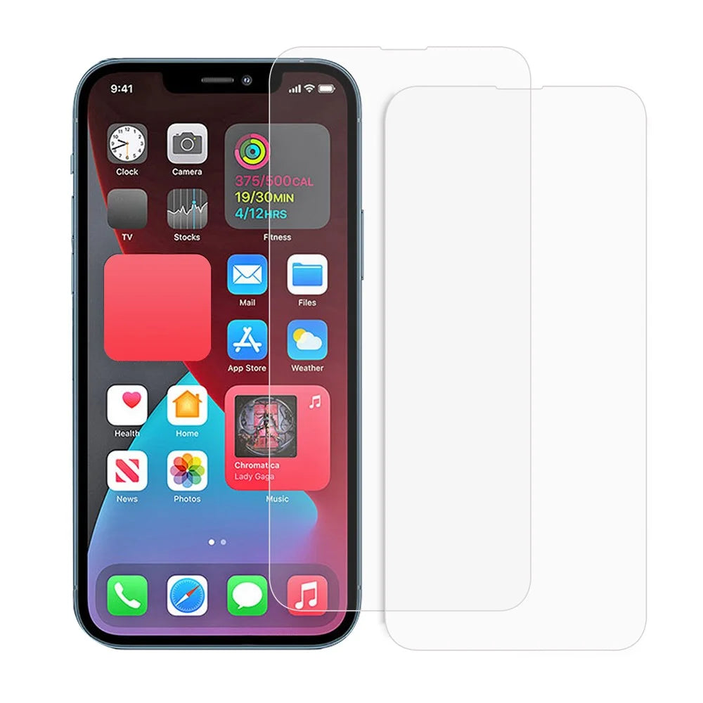 2PCS 9H 2.5D Tempered Glass Screen Protector for iPhone 13 Pro Max / 14 Plus - 1