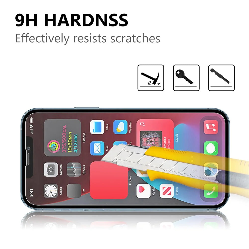 2PCS 9H 2.5D Tempered Glass Screen Protector for iPhone 13 Pro Max / 14 Plus - 3