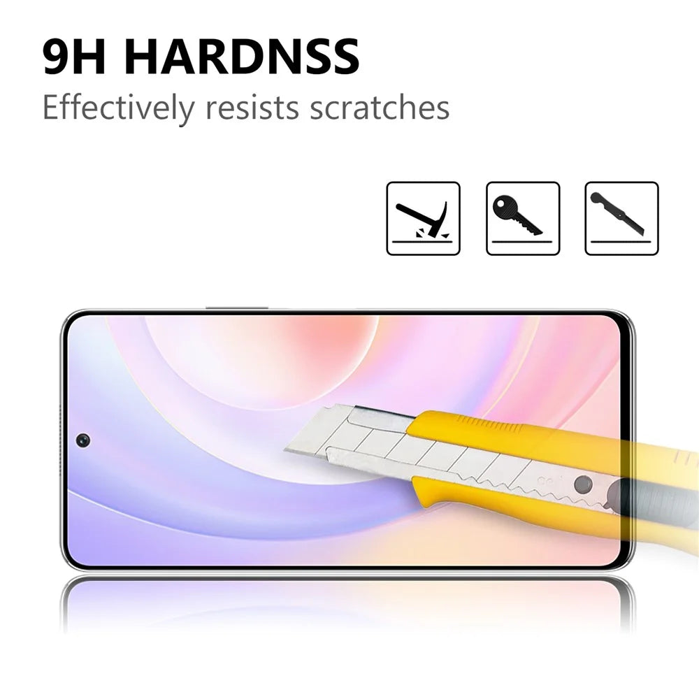 Full Screen Anti-explosion Full Glue AGC Glass Screen Film for Honor 50 SE - 3