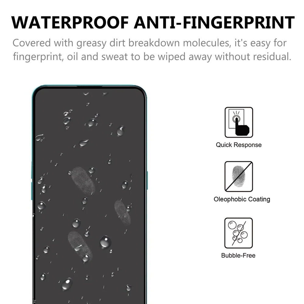 Full Screen Covering Full Glue Black Edges Ultra Clear Tempered Glass Screen Film for OnePlus Nord CE 5G - 4