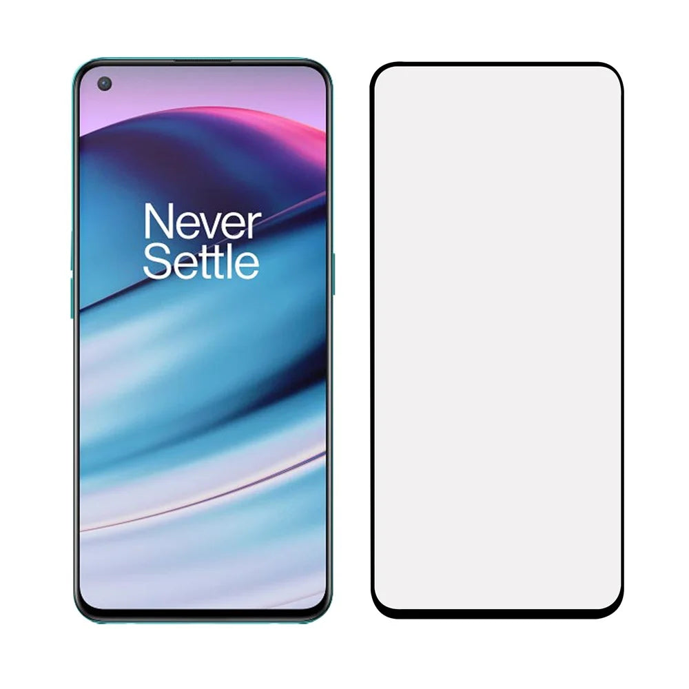 Full Screen Covering Full Glue Black Edges Ultra Clear Tempered Glass Screen Film for OnePlus Nord CE 5G - 7