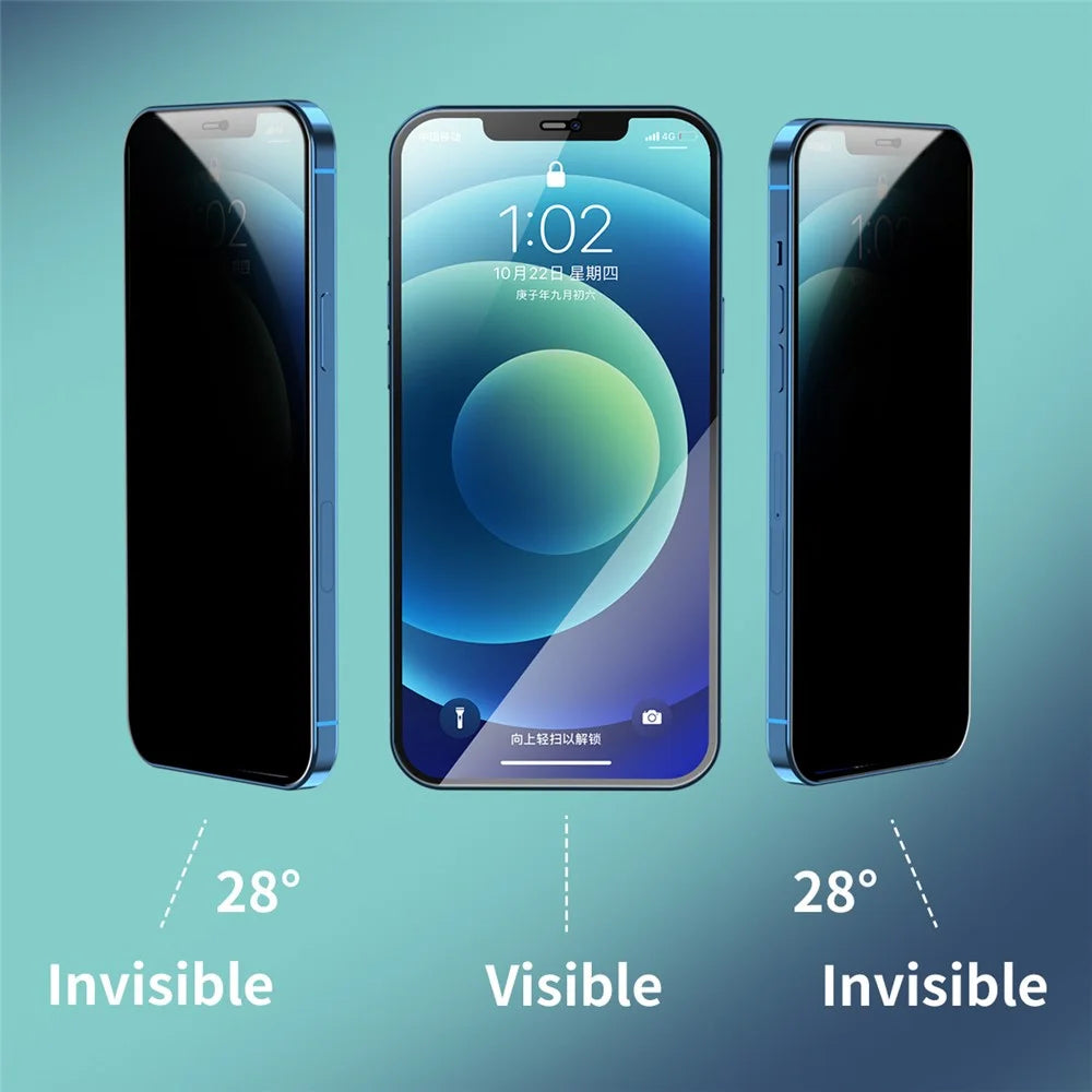ENKAY HAT PRINCE 28° Anti-spy Full Coverage Tempered Glass Screen Protector Film for iPhone 11 Pro 5.8 inch / XS 5.8 inch / X - 3