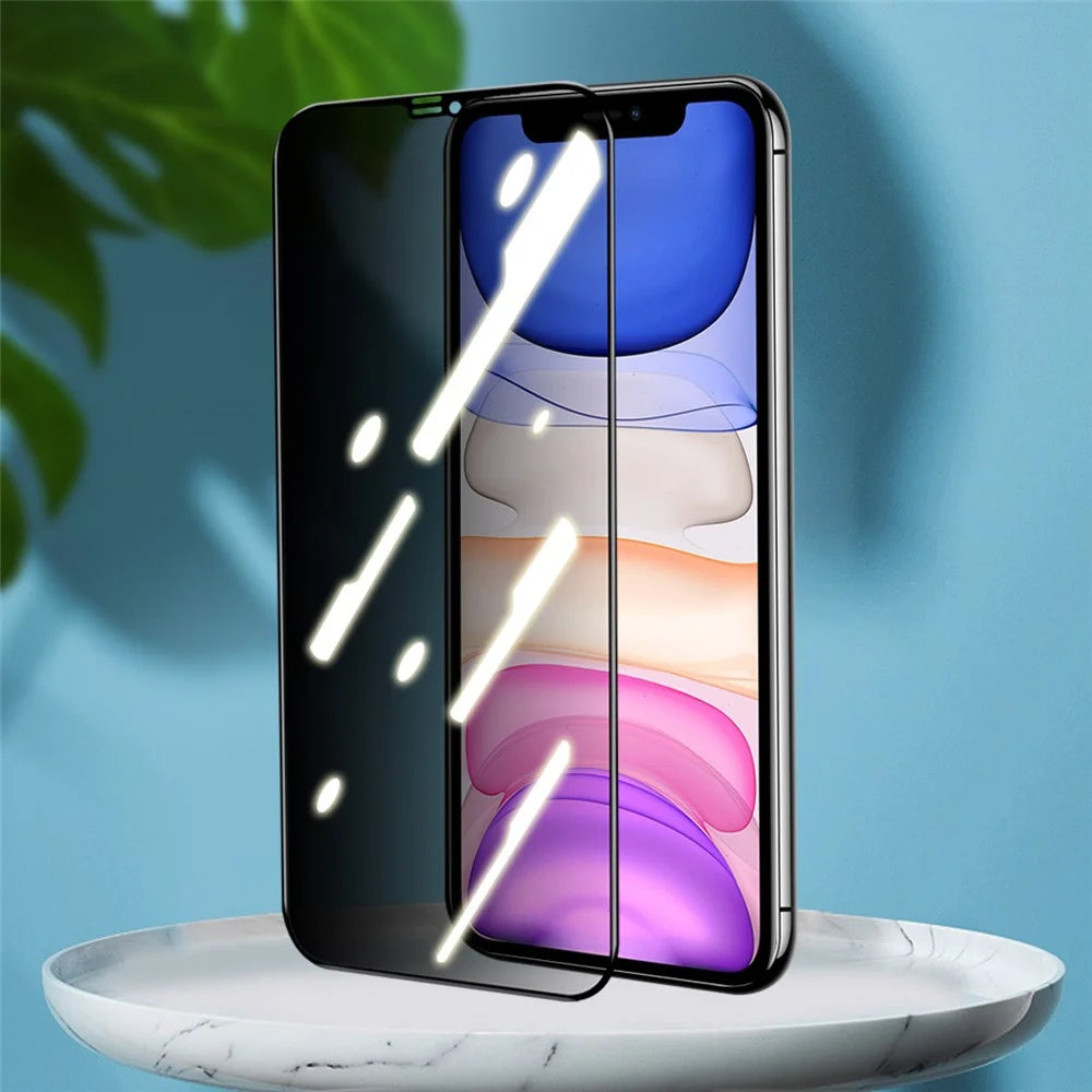 ENKAY HAT PRINCE 28° Anti-spy Anti-glare Tempered Glass Full Coverage Screen Protector Film for iPhone 11 6.1 inch / XR 6.1 inch - 2