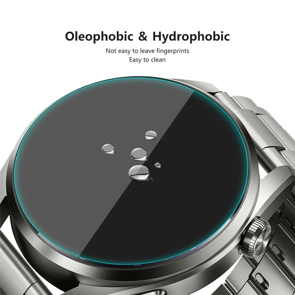 ENKAY HAT PRINCE 2Pcs/Pack for Huawei Watch 3 Pro 48mm 0.2mm 9H 2.15D Arc Edge Tempered Glass Screen Protectors Films - 5