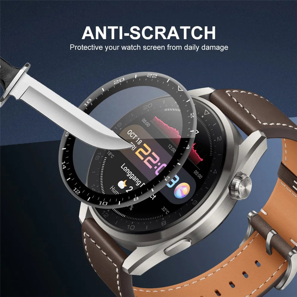 ENKAY HAT PRINCE 3D Curved Soft PC Edge + PMMA Full Screen Tempered Glass Protector Film for Huawei Watch 3 Pro 48mm - 7