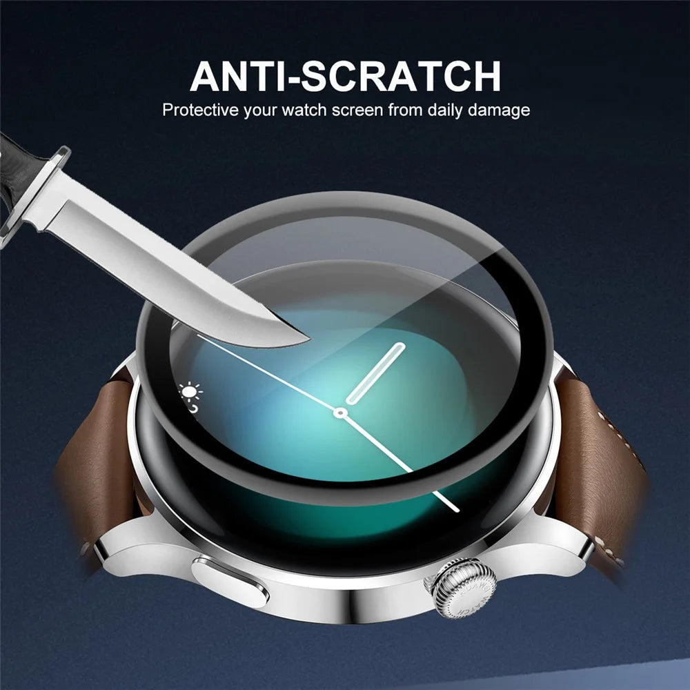 ENKAY HAT PRINCE Full Cover 3D Curved Soft PC Edge + PMMA Tempered Glass Screen Protector for Huawei Watch 3 46mm - 7