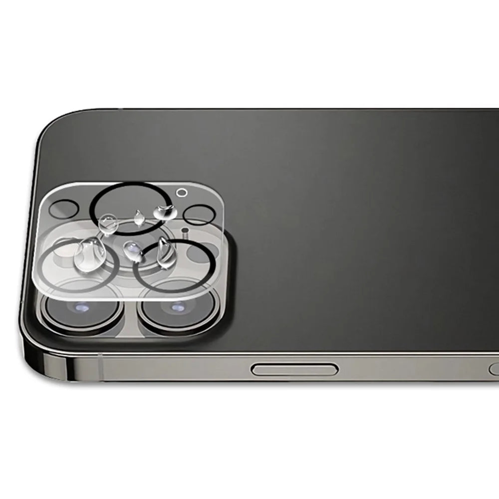 MOCOLO Tempered Glass Camera Lens Protector for iPhone 13 Pro 6.1 inch, Anti-explosion Silk Printing HD Lens Screen Film - 3