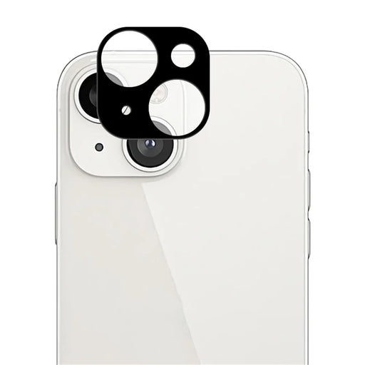 MOCOLO Camera Lens Protector for iPhone 13 6.1 inch, Silk Printing Tempered Glass Anti-Fingerprint Anti-Scratch Camera Lens Film - Black - 2