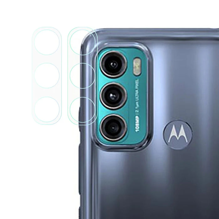 2PCS/Set 3D Arc Edge Ultra Clear Tempered Glass Camera Lens Films for Motorola Moto G60 - 1