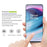 MOCOLO HD 9H Full Screen Coverage Silk Print High Definition Tempered Glass Full Glue Protector for OnePlus Nord CE 5G - Black - 2