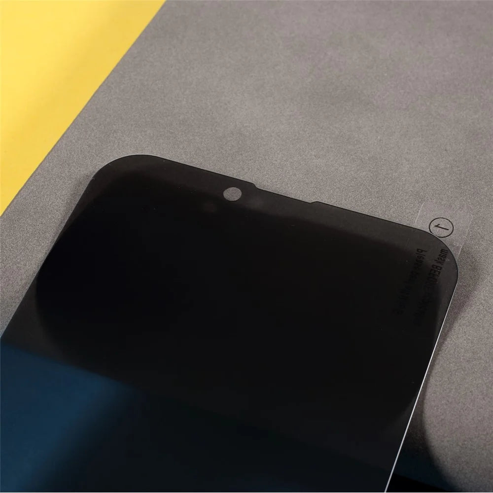 For iPhone 13 Pro Max / 14 Plus [Anti-Peep Privacy Protection] 0.3mm Tempered Glass Screen Film Anti-Explosion LCD Protector Guard - 3