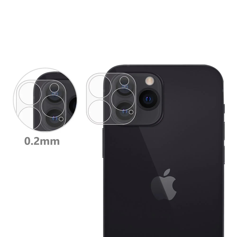 HD Camera Lens Films for iPhone 13 Pro 6.1 inch, Anti-Scratch Camera AGC Glass Lens Screen Protector - 6