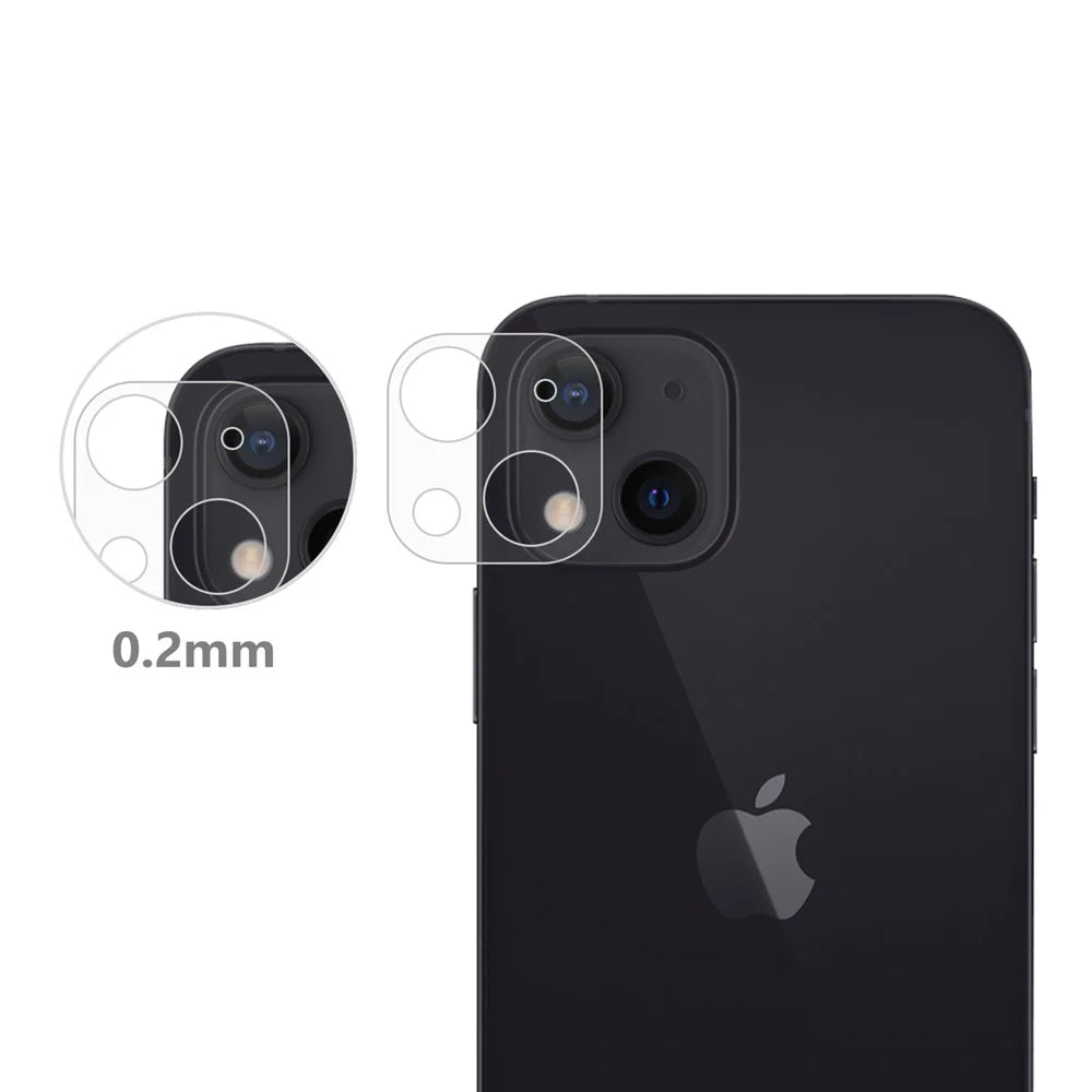 Ultra Clear Tempered Glass Explosion-Resistant HD Camera Lens Films for iPhone 13 mini 5.4 inch - 6